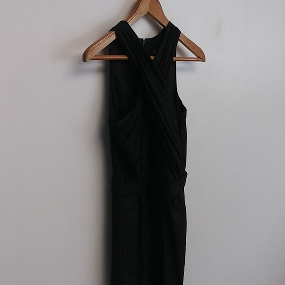 Armani Exchange Black Criss-Cross Mini Dress - Picture 2 of 13